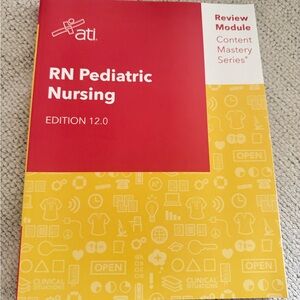 ATI RN Pediatric Nursing Review Module - Red & Yellow